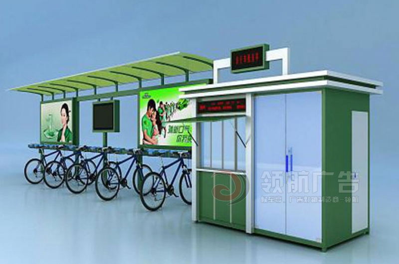 六安公共自行车棚DCT-1007
