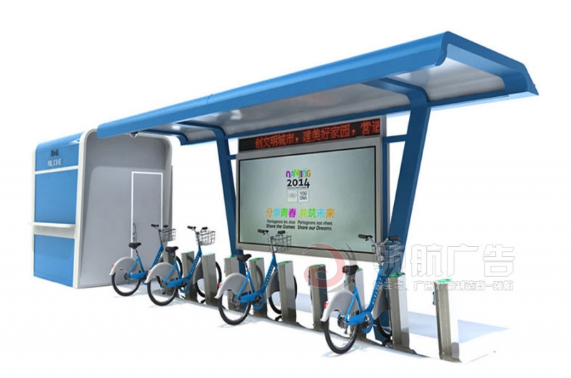 青海公共自行车棚DCT-1001